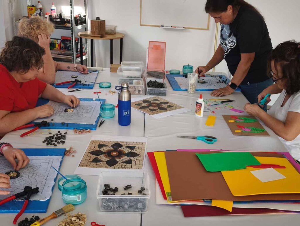 Curso de Mosaico Figurativo y Retrato