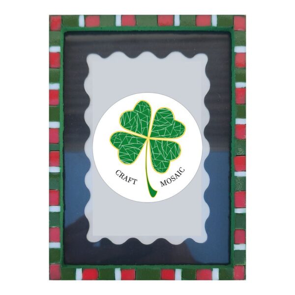 Marco para Fotos en Mosaico “Verde Navidad”